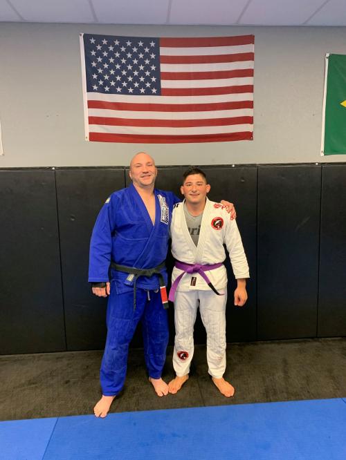 Purple belt · November 12, 2019 · Promoted by John Henson