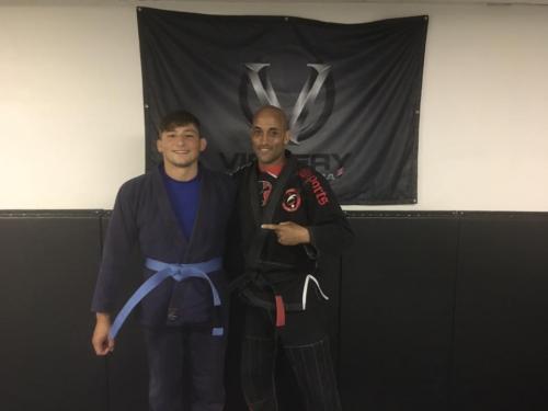 Blue belt · August 5, 2017 · Promoted by Carl Vickery