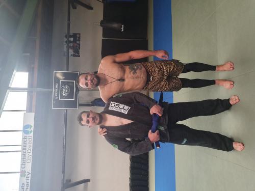 Blue belt · November 4, 2019 · Promoted by Craig Jones