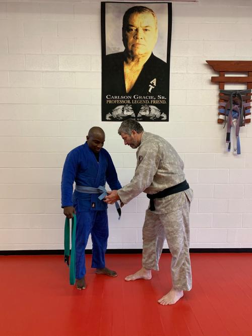Blue belt · December 25, 2019 · Promoted by richard smehlik
