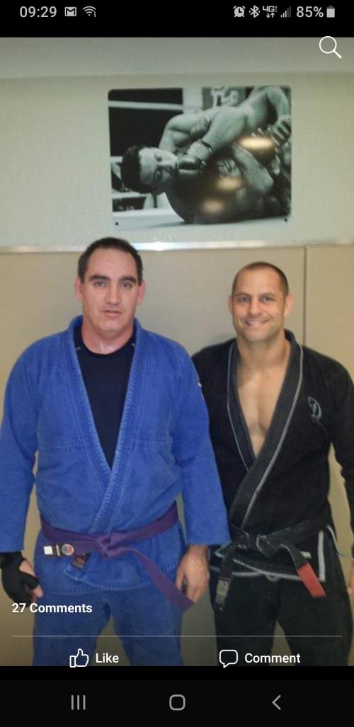 Purple belt · October 24, 2014 · Promoted by Dan Gleaton