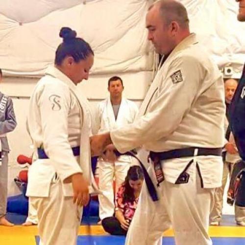 Blue belt · July 22, 2017 · Promoted by Hans Thompson