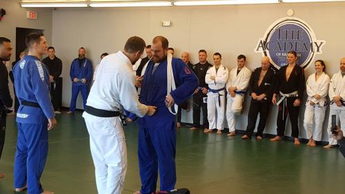 Blue belt · January 19, 2019 · Promoted by Robert Wunderlich