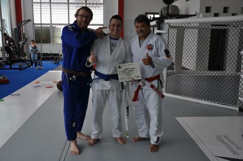 Blue belt · February 25, 2018 · Promoted by Luiz Palhares