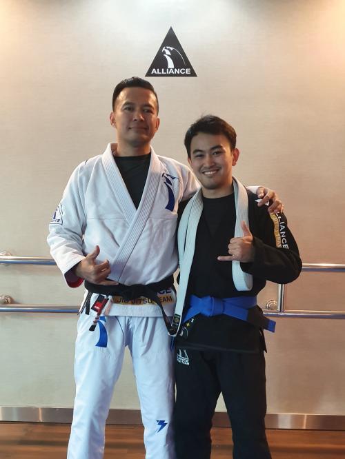 Blue belt · December 14, 2019 · Promoted by Deddy Wigraha