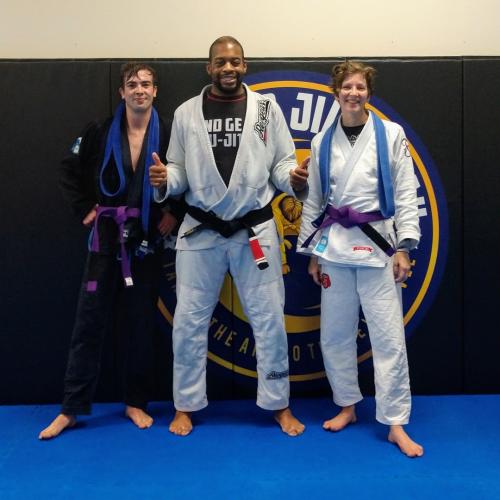 Purple belt · November 25, 2019 · Promoted by Kenneth Brown