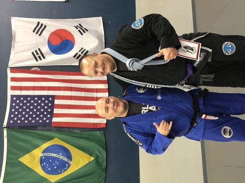 Purple belt · January 17, 2020 · Promoted by Carlson Gracie Junior