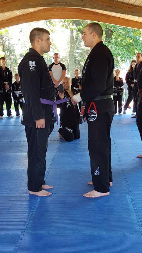 Purple belt · May 23, 2014 · Promoted by David Rosenmarkle