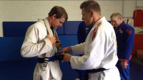 Blue belt · August 6, 2017 · Promoted by Eddie Edmunds
