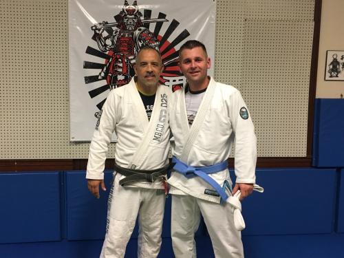 Blue belt · August 15, 2017 · Promoted by Rosendo Diaz
