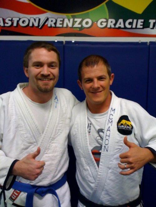 Blue belt · January 9, 2010 · Promoted by Finnie McMahon