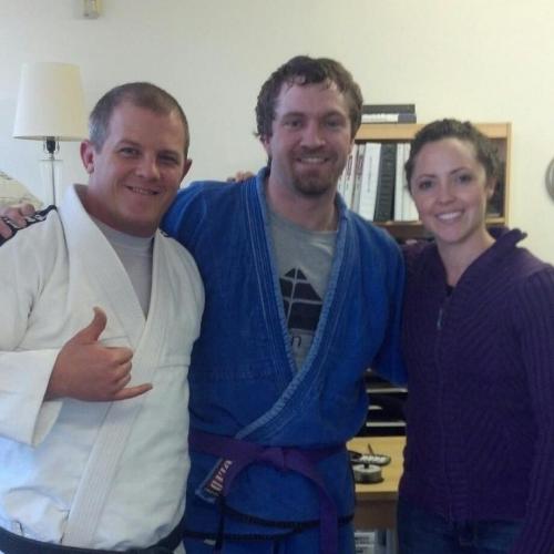 Purple belt · February 17, 2013 · Promoted by Finnie McMahon