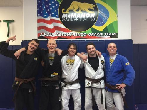 Brown belt · January 30, 2016 · Promoted by Finnie McMahon