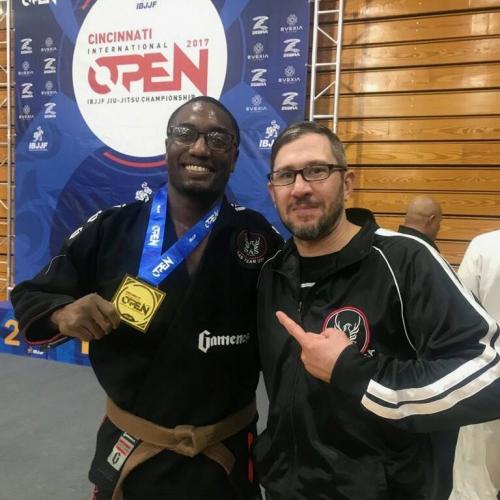 Brown belt · September 13, 2016 · Promoted by Jonathan Stutzman
