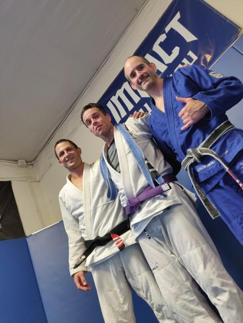 Purple belt · July 17, 2019 · Promoted by Armand Debruge