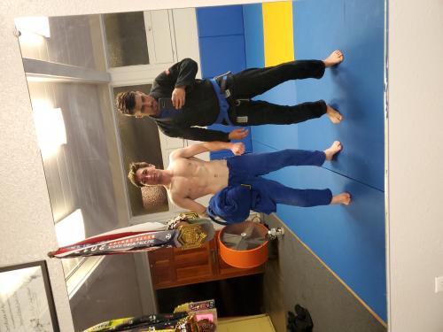Blue belt · May 15, 2019 · Promoted by Bryce Shepard-Mejia