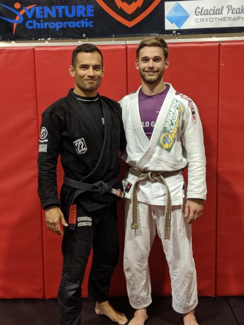 Brown belt · August 12, 2019 · Promoted by Dylan Spicer