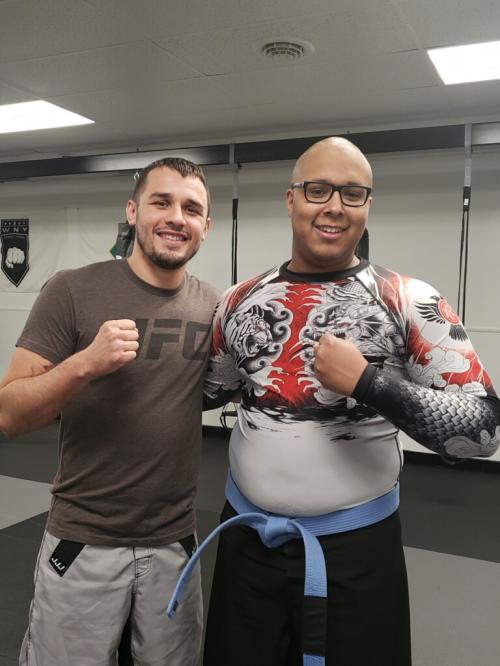 Blue belt · March 14, 2019 · Promoted by Myles Jury