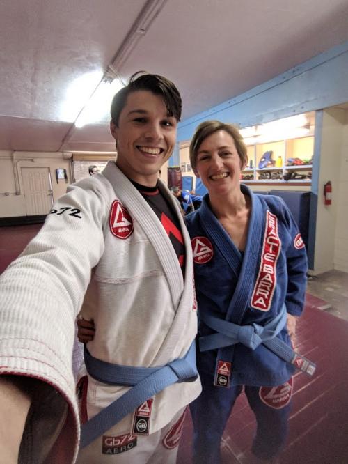 Blue belt · December 29, 2018 · Promoted by Maximilian Goldberg