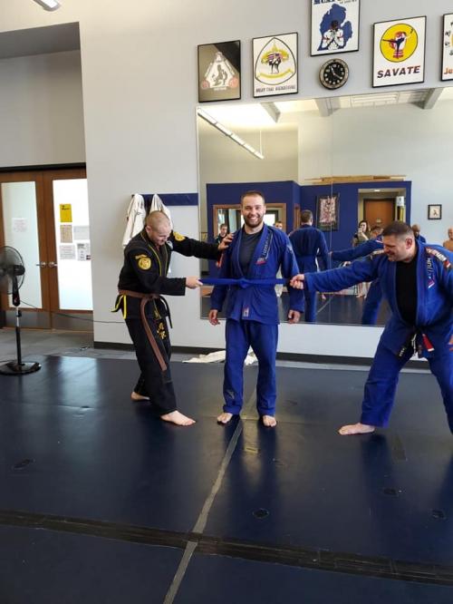 Blue belt · June 29, 2019 · Promoted by Daniel Smith