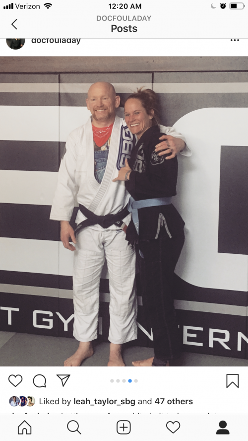 Blue belt · March 18, 2018 · Promoted by Travis Davison