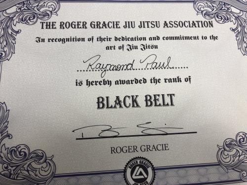 Black belt · July 13, 2019 · Promoted by Roger Gracie