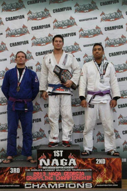Blue belt · October 10, 2012 · Promoted by Paul Creighton
