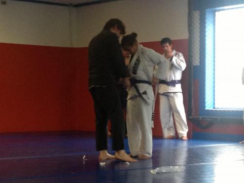 Blue belt · June 15, 2013 · Promoted by Jim Abrille