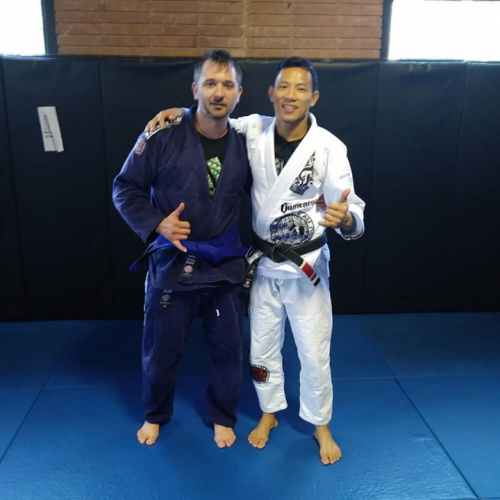 Blue belt · July 7, 2018 · Promoted by Koon