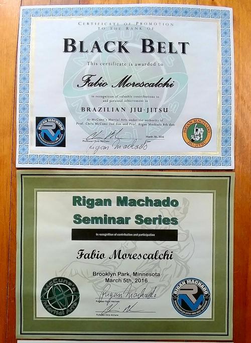 Black belt · March 5, 2016 · Promoted by Chris McCune (McCune\'s Martial Arts)
