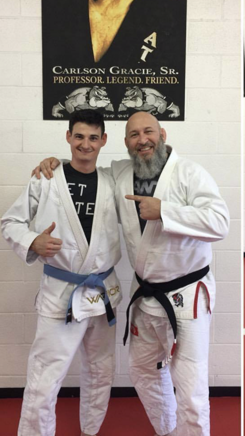 Blue belt · September 30, 2017 · Promoted by Charles Anzalone