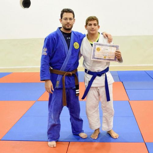 Blue belt · August 1, 2015 · Promoted by Itay Leibovich