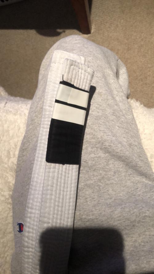 White belt · March 29, 2019