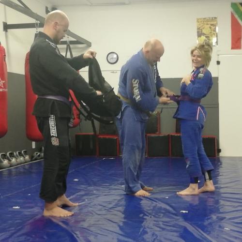 Purple belt · September 28, 2019 · Promoted by John van der Veen