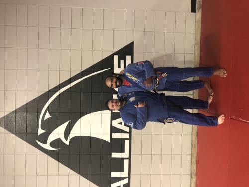 Blue belt · August 18, 2018 · Promoted by Rafael Rosendo Dos Santos