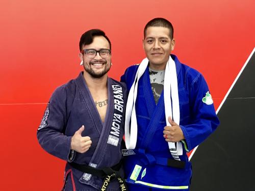 Blue belt · September 2, 2017 · Promoted by Jay Pages