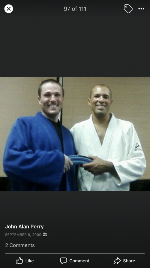 Blue belt · September 6, 2009 · Promoted by Royce Gracie