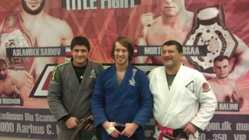 Receiving my Black Belt (Jan 2013)