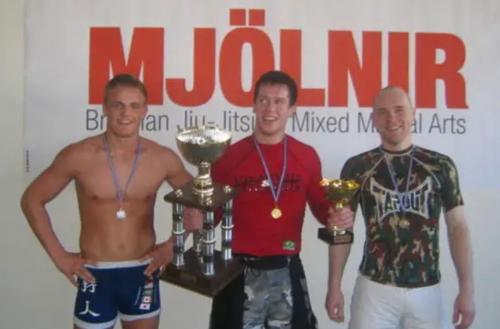 Inaugural Mjölnir Open (2006) alongside Gunnar Nelson & Bjarni Baldursson