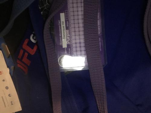 Purple belt · January 10, 2020 · Promoted by Marcelo monteiro
