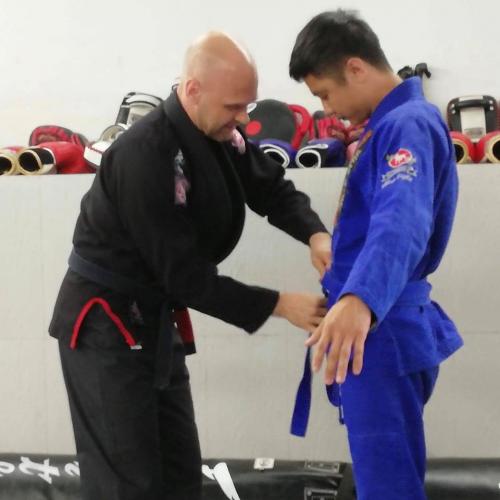 Blue belt · April 7, 2018 · Promoted by Jens Bech Petersen