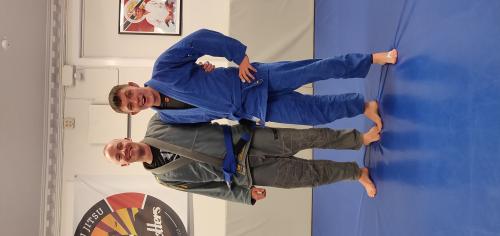 Blue belt · October 7, 2019 · Promoted by Michael Rasmussen