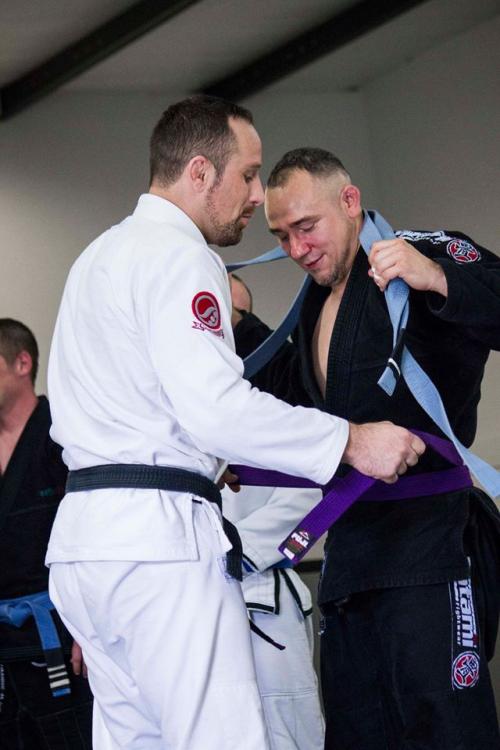 Purple belt · May 29, 2018 · Promoted by BJ Nelson