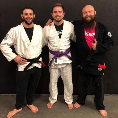 Purple belt · December 22, 2019 · Promoted by Wayne Samways
