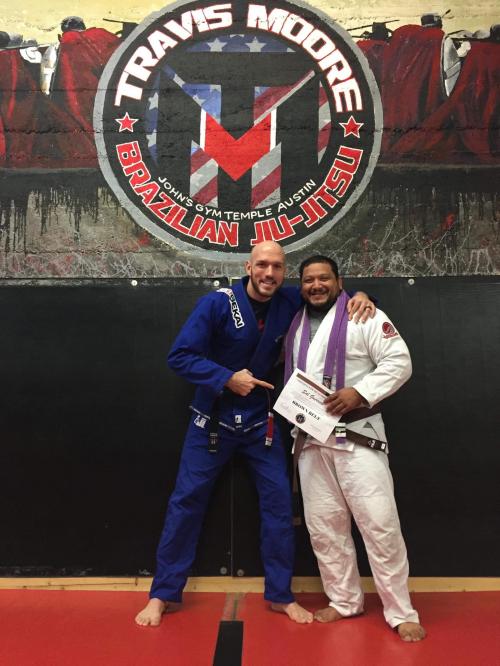 Brown belt · January 26, 2019 · Promoted by Travis Moore
