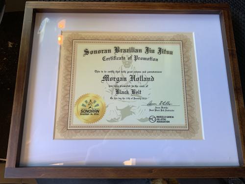 Black belt · January 11, 2020 · Promoted by Aaron Botelho