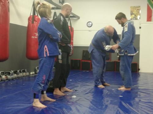 Blue belt · September 24, 2019 · Promoted by John van der Veen