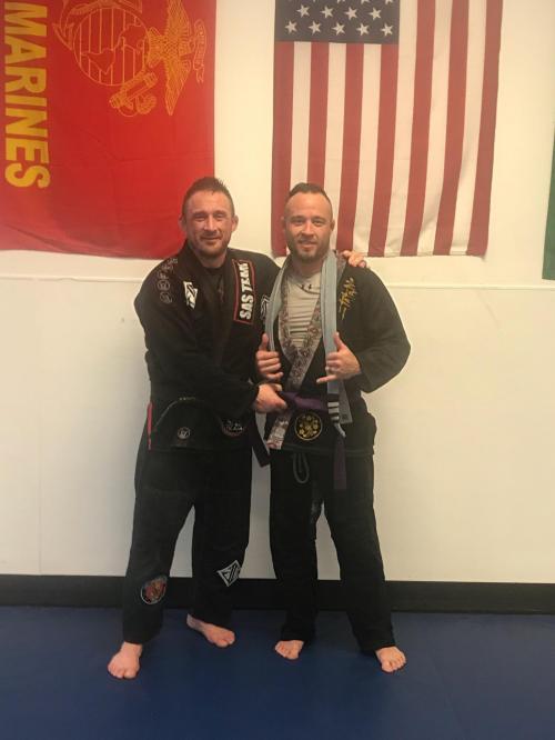 Purple belt · March 19, 2018 · Promoted by David Reeves