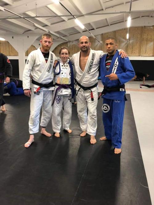Purple belt · July 15, 2019 · Promoted by Kev Capel