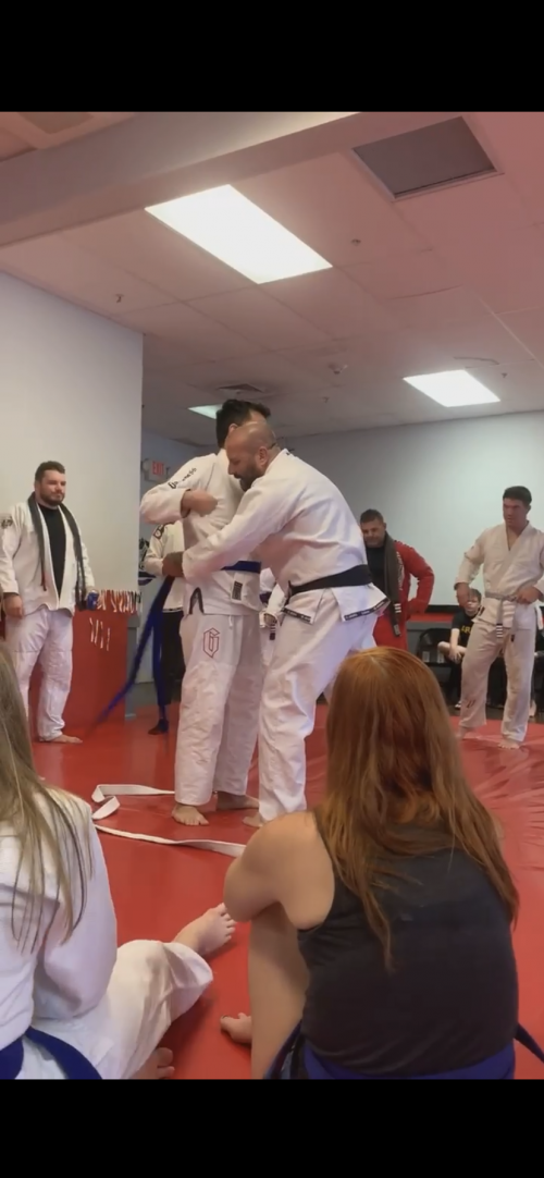 Blue belt · December 14, 2019 · Promoted by Sonny Parlin